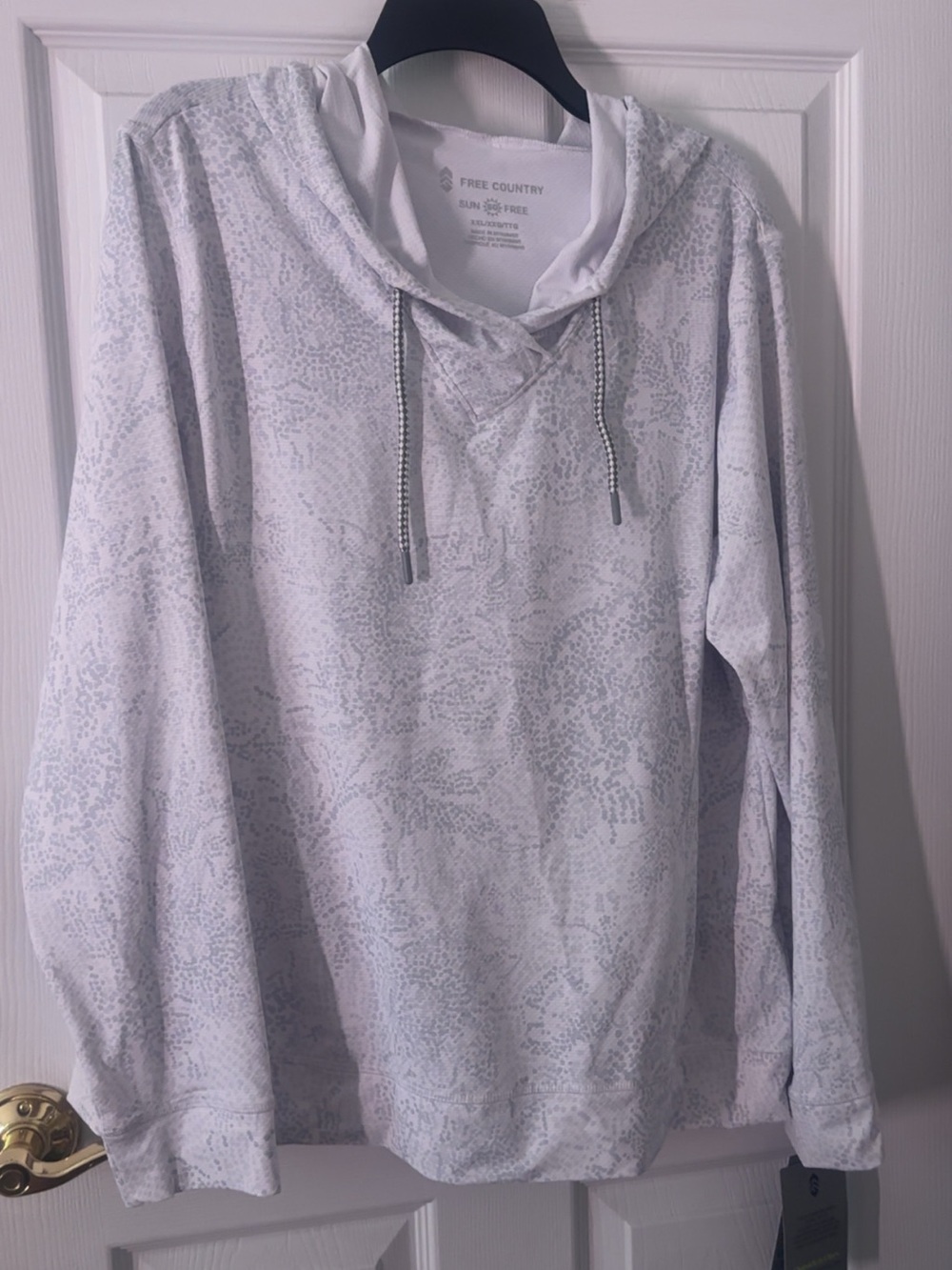 Free Country Pale Lilac Hooded Pullover
